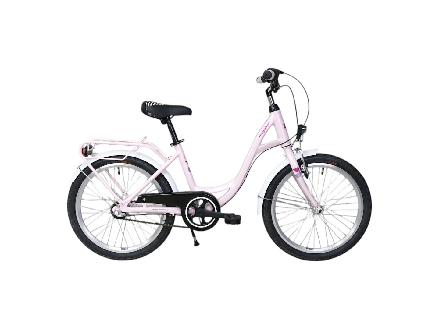 Bella 2.3 Light Pink – bicycle side view