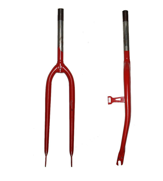 Widelec 28  turing/retro 170x45mm czerwony