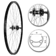 Koło 29  przód PA/OAlu.StożCzarn;PodTarcze:6śr;Łoż