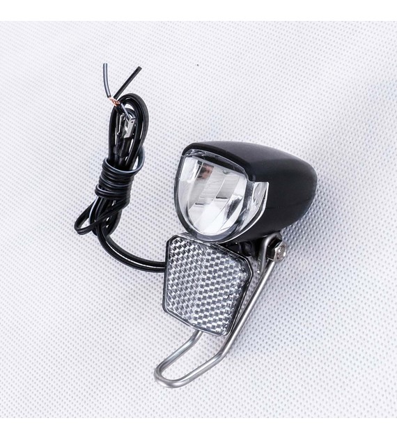 Lampa przód MDR-7093 25Lux; 6V/2.4W czarna