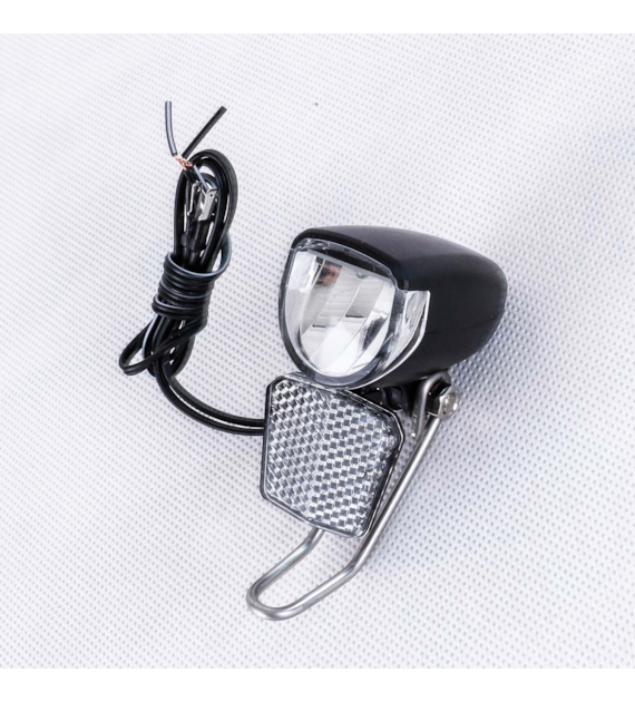Lampa przód MDR-7093 25Lux; 6V/2.4W czarna