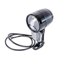 Lampa przód JY-7090EL na dynamo 100Lux 6V-48V