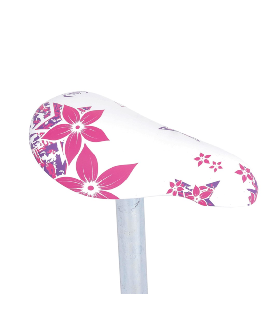 Siodło BI451 Junior ze wsp. 25,4mm biało/różowe