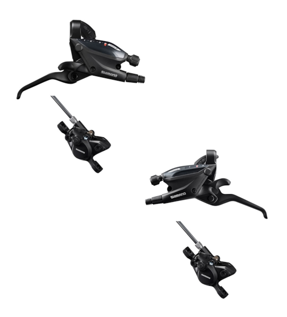 Dźwignia prz/ham 3x8rz Disc Brake 100/170cm czarna