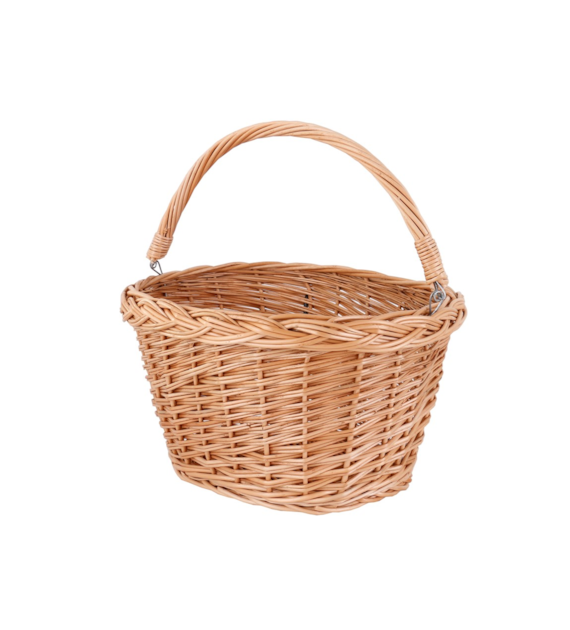 Kosz przód na kier.Polski wiklina natur.zawies