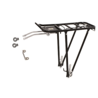 Bagażnik 24 -28  aluminiowy regulowany czarny