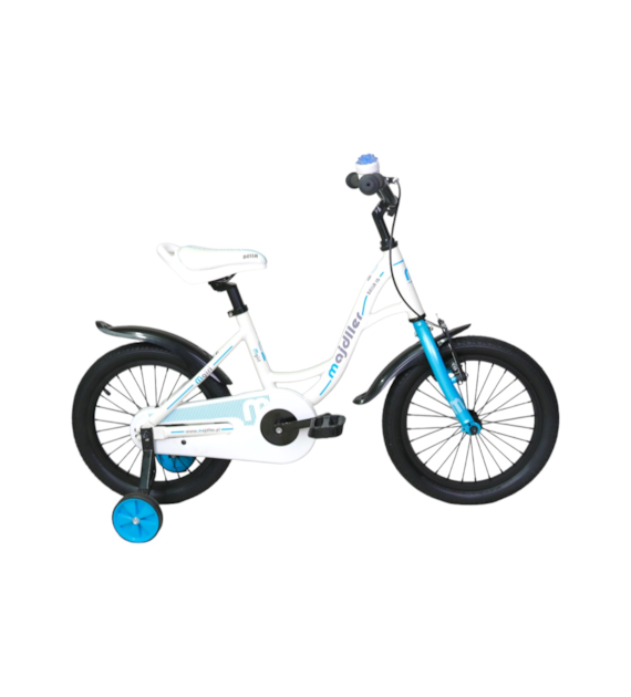 Rower Majdller 16'' BELLA 16 Biały-mięta-grafit