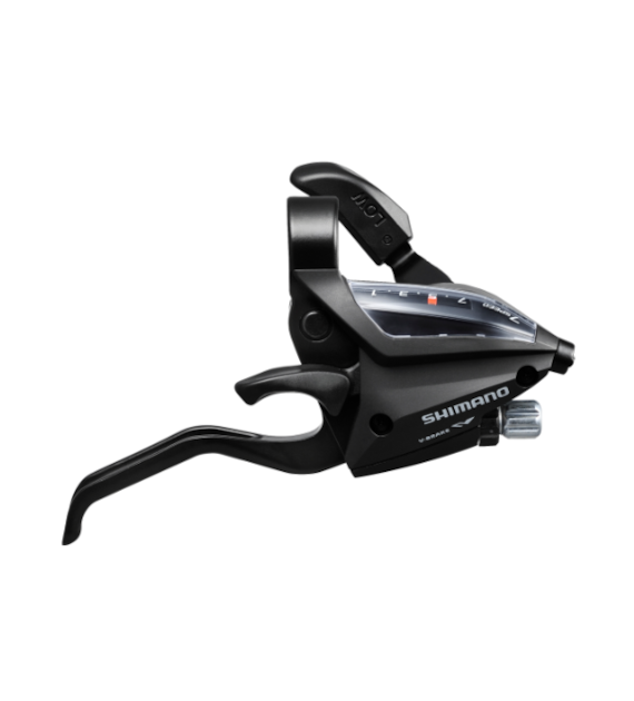 Dźwignia prz/ham 7 rzęd STEF500 prawa czarny