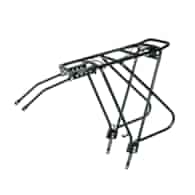 Bagażnik 26 -28  aluminiowy regulowany czarny mat