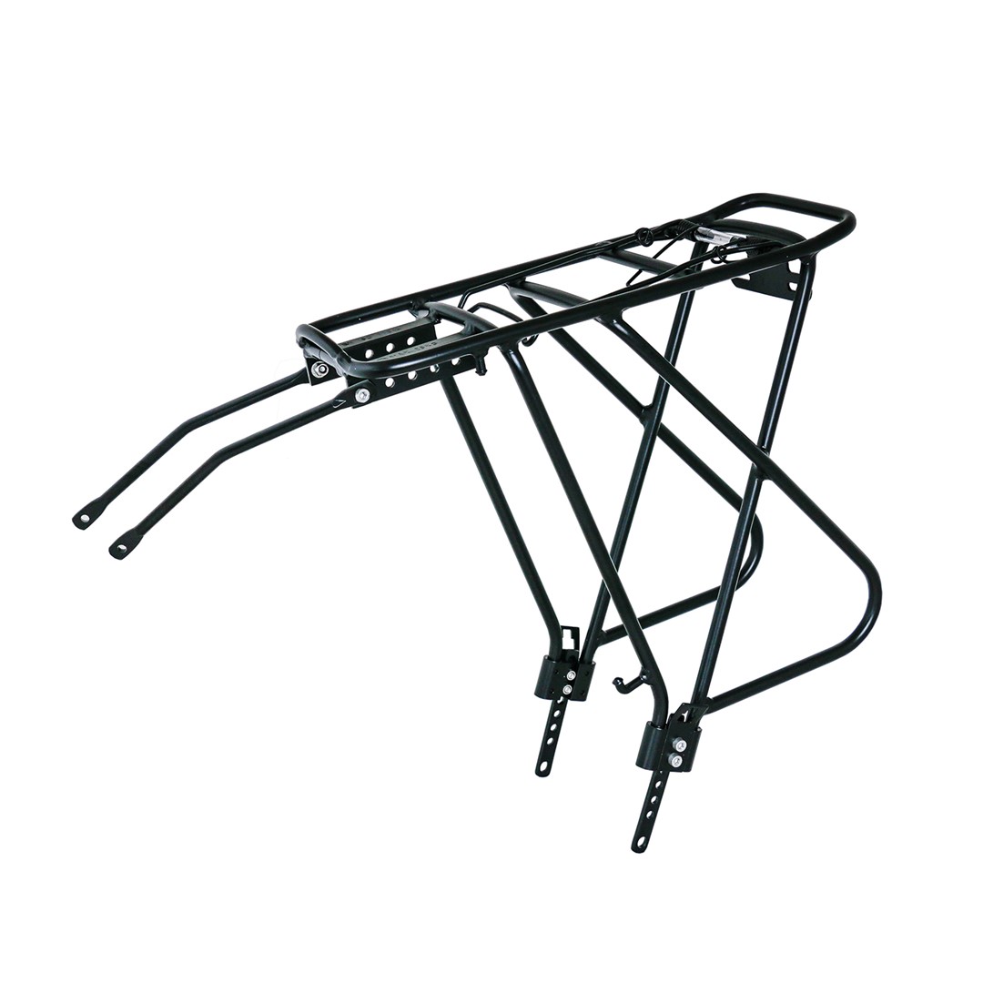 Bagażnik 26 -28  aluminiowy regulowany czarny mat
