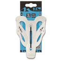 Koszyk bidonu M-wave aluminiowy srebrny