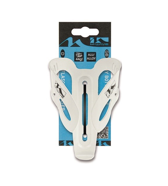 Koszyk bidonu M-wave aluminiowy srebrny