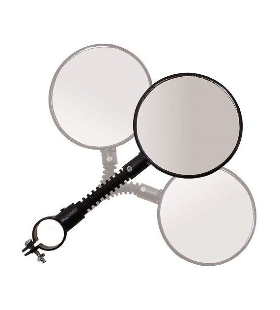 Lusterko tworzywo małe opaska 84 mm