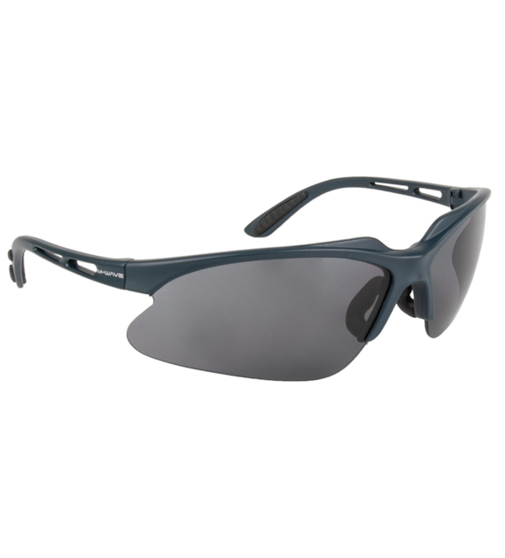 Okulary granatowe, z wymiennymi ciemnymi soczewkam