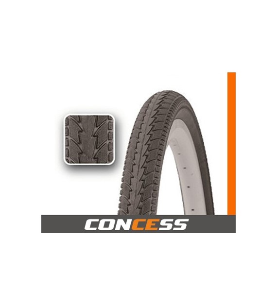 Opona 700x38C;40-622 CONCESS P1024A Czarna antyprz