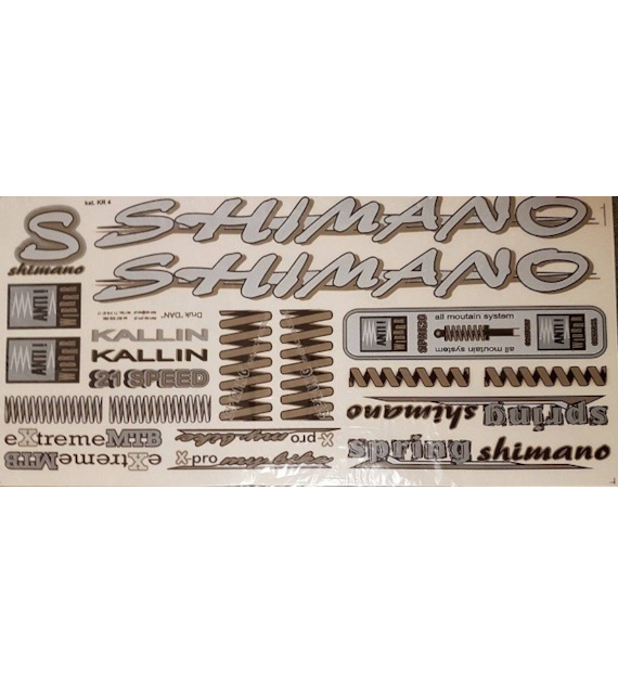 Naklejki Shimano 5002D