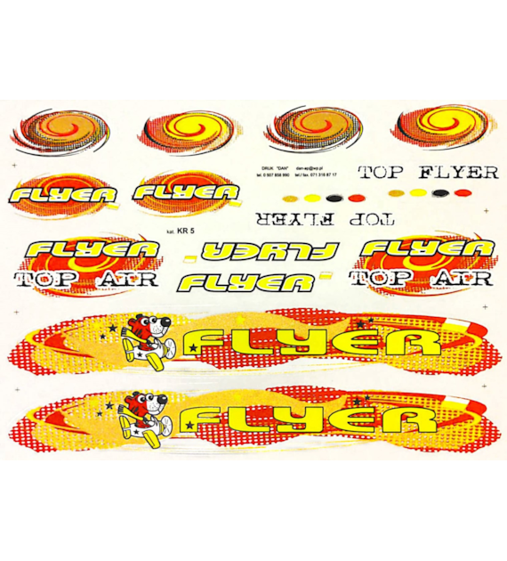 Naklejki Flyer 5101C