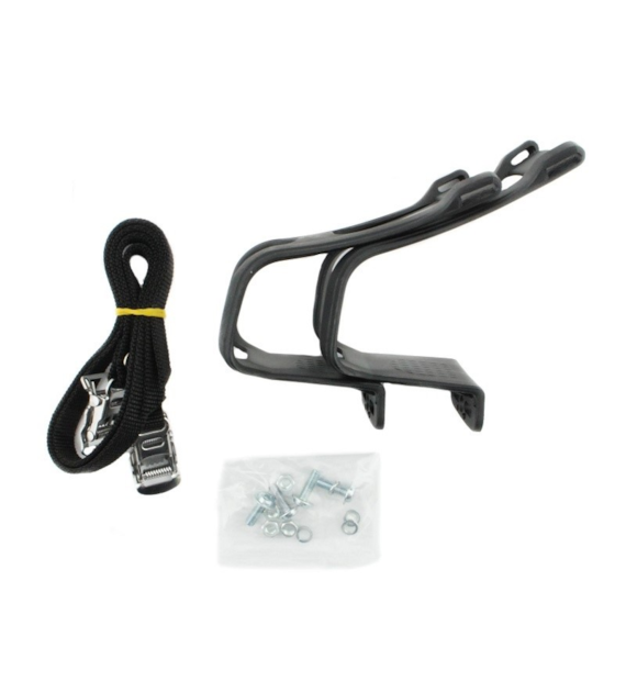 Noski PVC z paskami do pedałów czarne