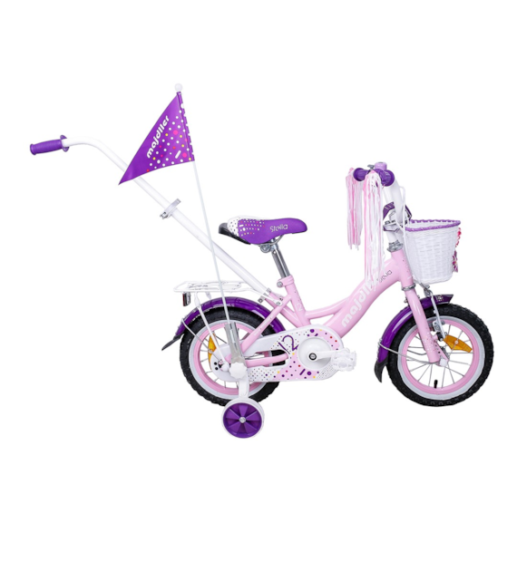 Rower Majdller 12'' STELLA Różowy-Fiolet