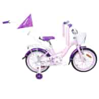 Rower Majdller 16'' STELLA Różowy-Fiolet