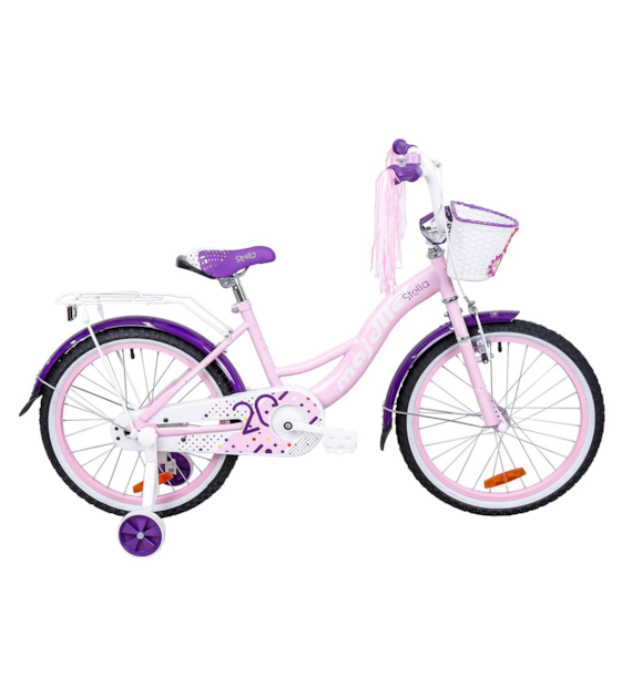 Rower Majdller 20'' STELLA Różowy-Fiolet