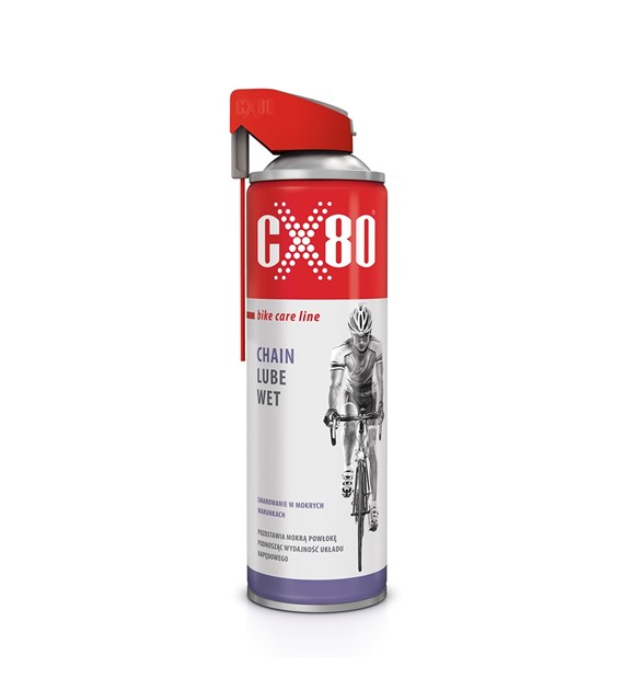 CX-80 CHAIN LUBE WET 500ML Smar MOKRY do łańcucha