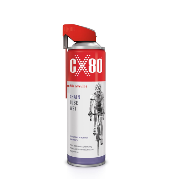 CX-80 CHAIN LUBE WET 500ML Smar MOKRY do łańcucha