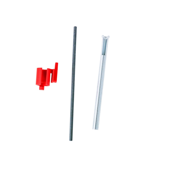 Tuleja+popychacz+plastyk czerwony Sram P5