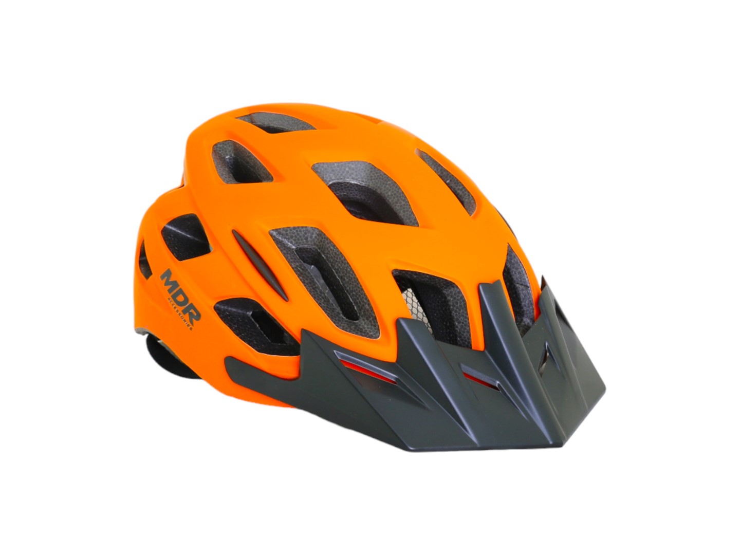 KASK HB3-2  L + lampka tył; orange mat