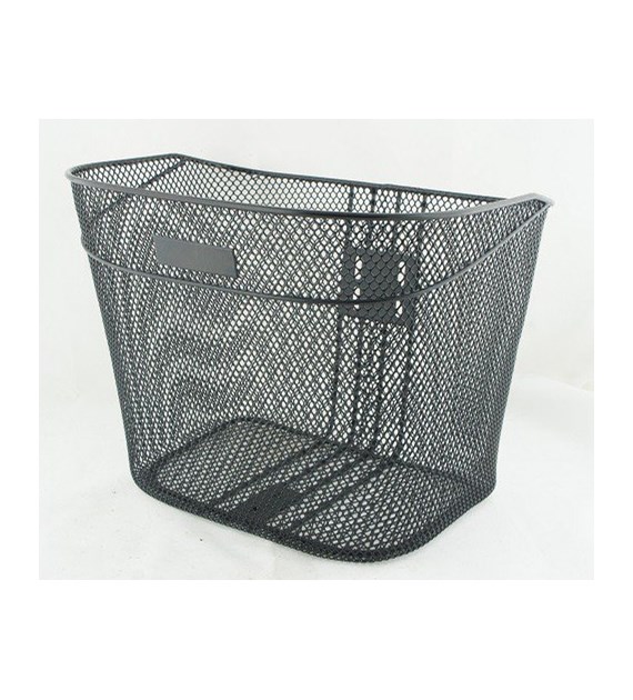 Kosz przód HT-065 fi28,7 siatka stały czarny