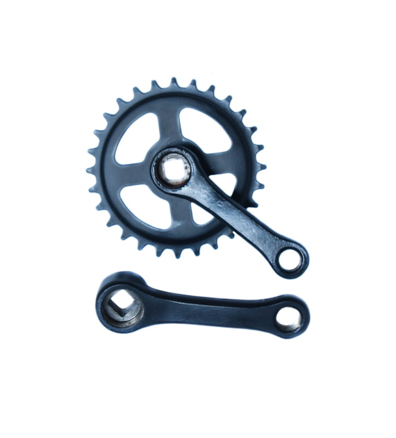 Mechanizm korbowy Klassik 90x28T stalowy czarny