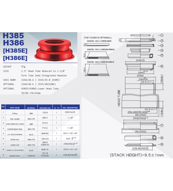 Ster 1.5-11/8  H-385E;ZS44/28,6/ZS56/62/39.8(30)