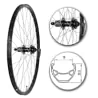 Koło 27,5  tył PA-BLQR-HT/OA Stoże BL;Szp-SR;K8/9