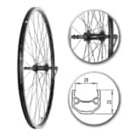 Koło 28  tył PA-BLQR/OA Stożek BL;Szpr-BL Wolnobie