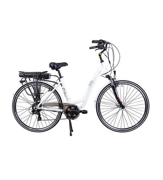 Rower Majdller 28'' E-Bike E-CITY 6B TX300 Biały