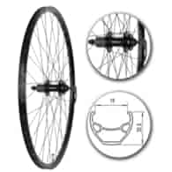 Koło 29  tył PA-BLQR-HT D6śr/OA St BL;Szp-BL;K8/9