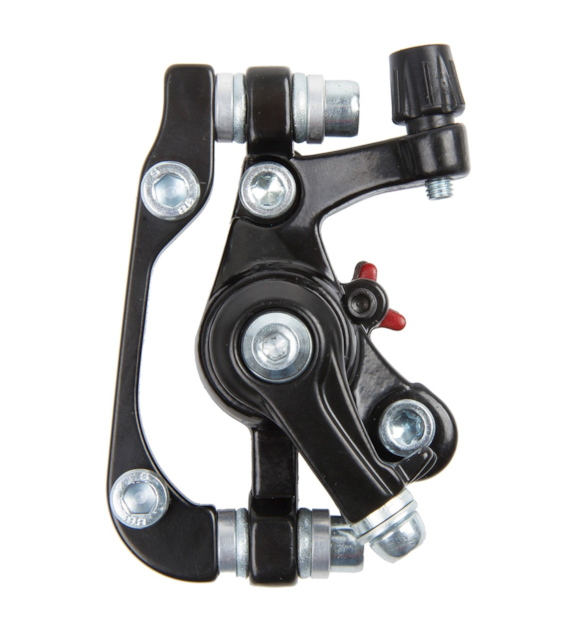 Hamulec tarcz. mech. F180/R160 z adapt. postmount