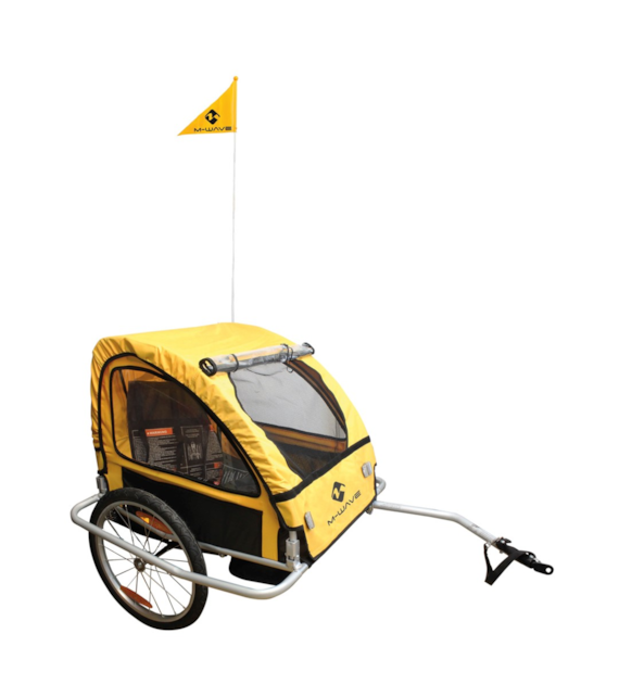 Przyczepka rowerowo-dziecięca;składana,stal;20 