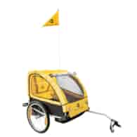 Przyczepka rowerowo-dziecięca Alu rama amor.