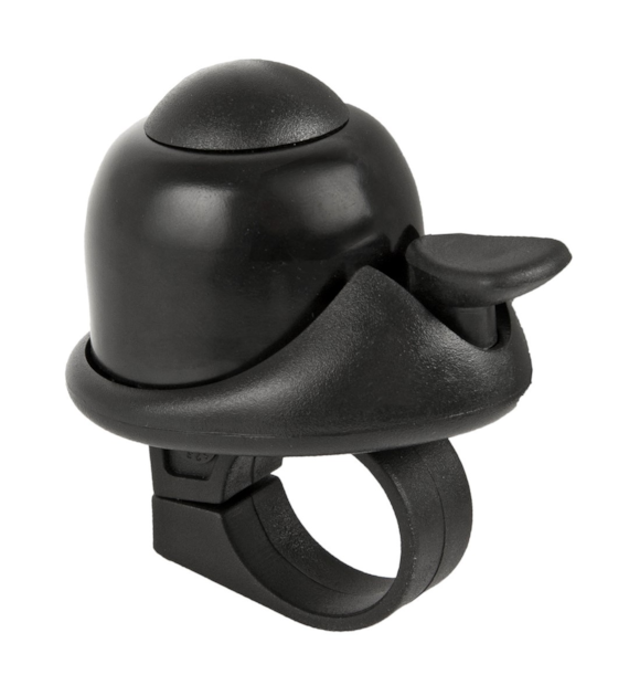 Dzwonek mink M-WAVE, alu czarny / podstawa z czar