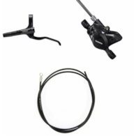 Hamulec Hydr.przód kpl.950mm Shimano czarny