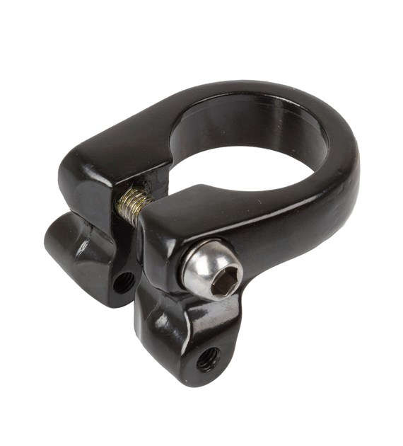 Obejma pod siodło 34,9 mm alu moc do bag czarny