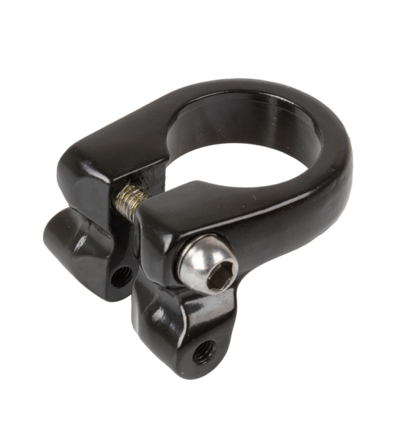 Obejma pod siodło 34,9 mm alu moc do bag czarny