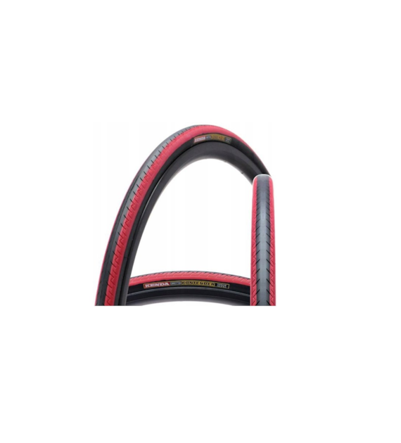 Opona 700x23 K-196 Czarna p/czerwony