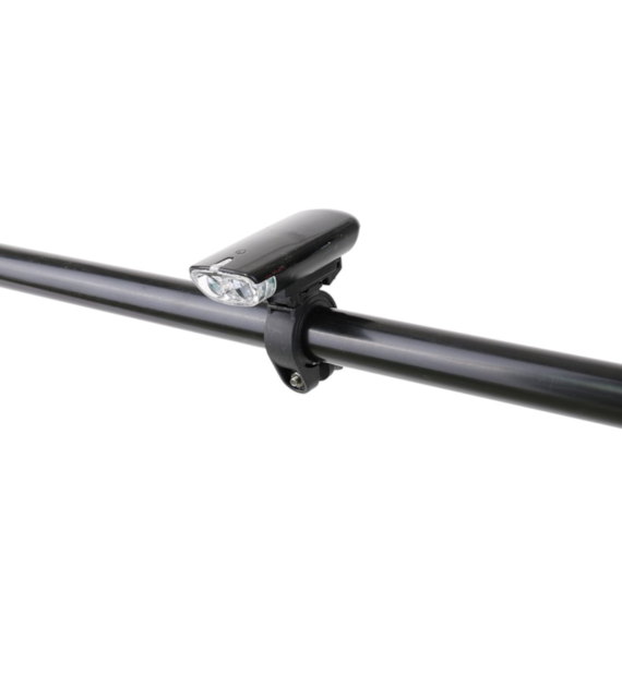 Lampa przód MDR-7021 baterie czarna AM