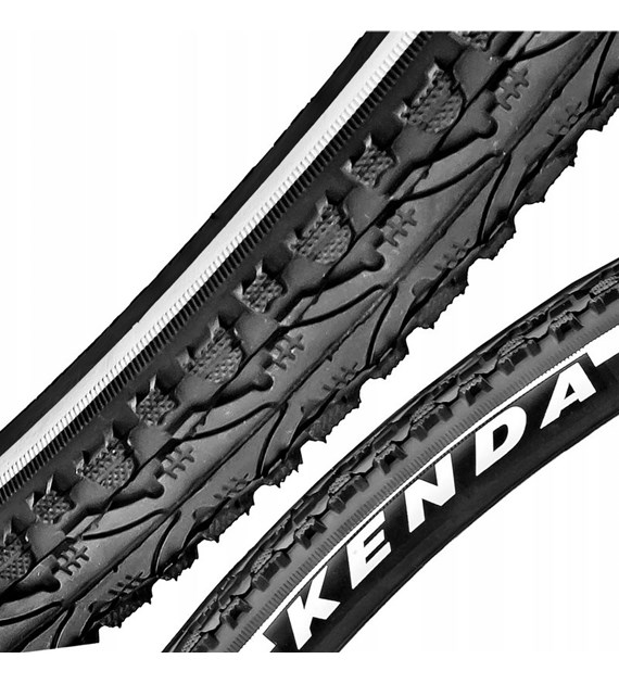 Opona 700x40 K-935 Czarna p/biały