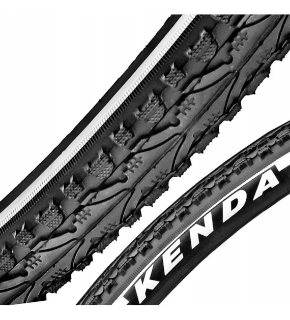 Opona 700x40 K-935 Czarna p/biały