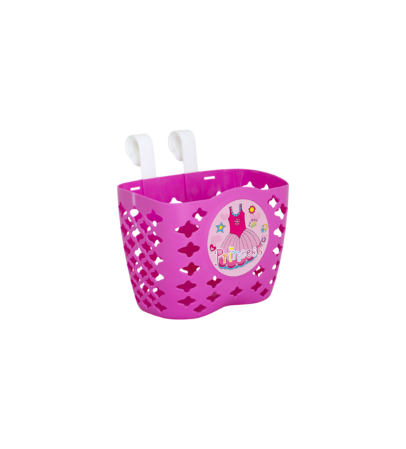 Kosz przód 94PP-04 plastikowy dziecięcy różowy