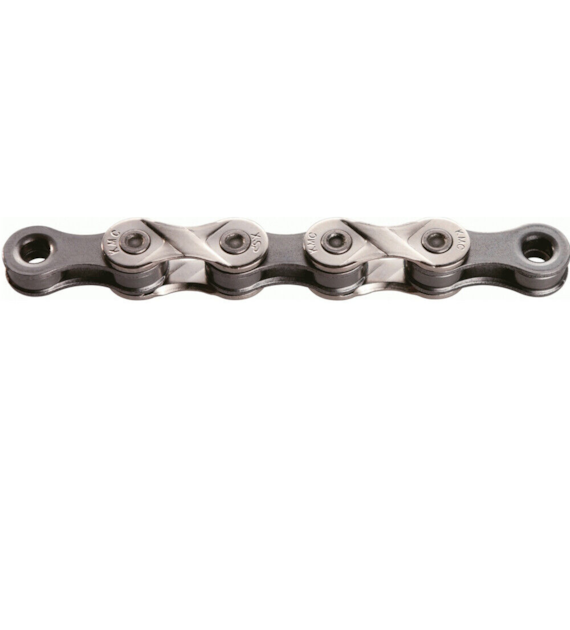 Łańcuch KMC X8 1/2 X3/32  116 ogniw 8rz sreb/szary