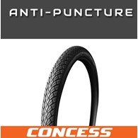 Opona 700X38C;40-622 CONCESS G5001 Czarna antyprze